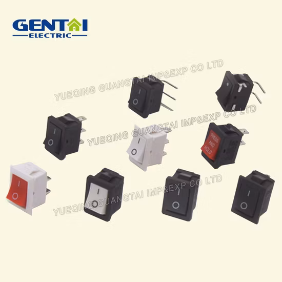 보안 T85/T125/55 벤드 터미널 3핀 로커 스위치