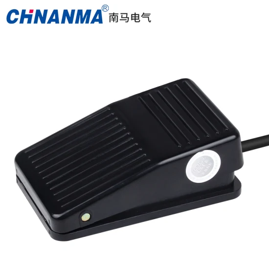 Ce 승인 방수 금속 산업용 15A 250V 3PDT USB 풋 페달 스위치(FS